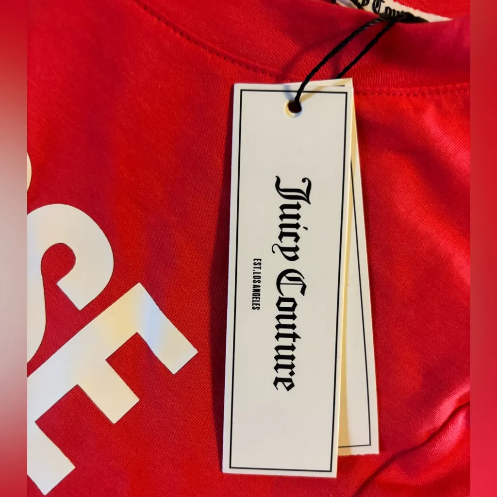 NWT Juicy Couture Choose Juicy Baby Tee sz S - Image 5