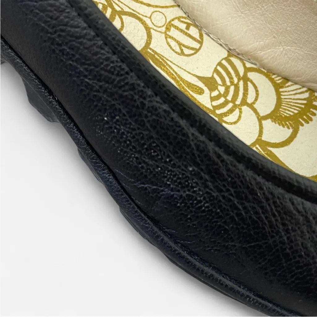 Fly London Round Toe Ballet Wedge Shoes in Black Size 37 US 6.5-7 - Image 4