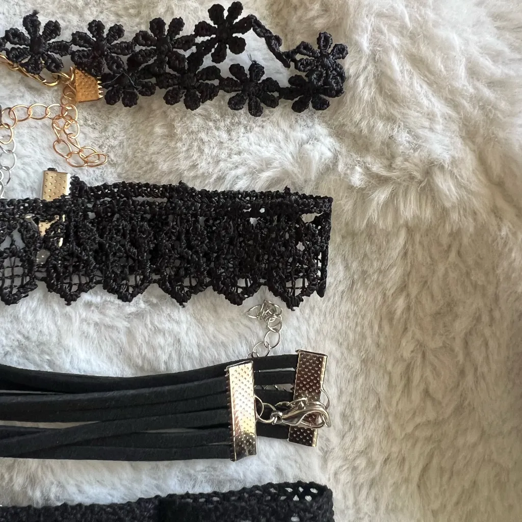 Choker Black 4 Pices 🌟🌟 - Image 6