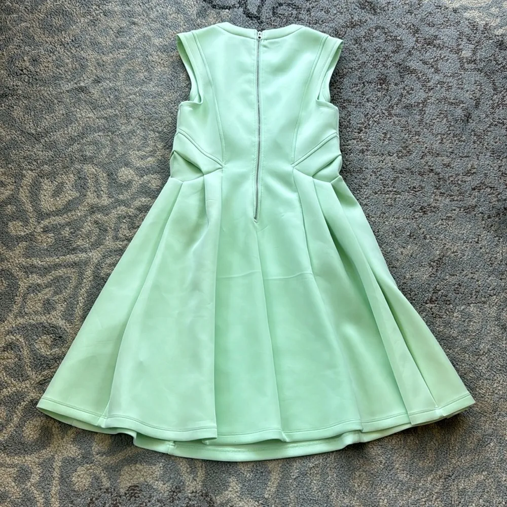 Philosophy Republic Clothing Sleeveless Knee Length Dress Mint Green 8 - Image 4