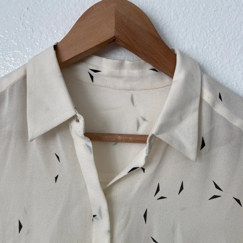 100% Silk Button Up by A.L.C. XS - Image 4