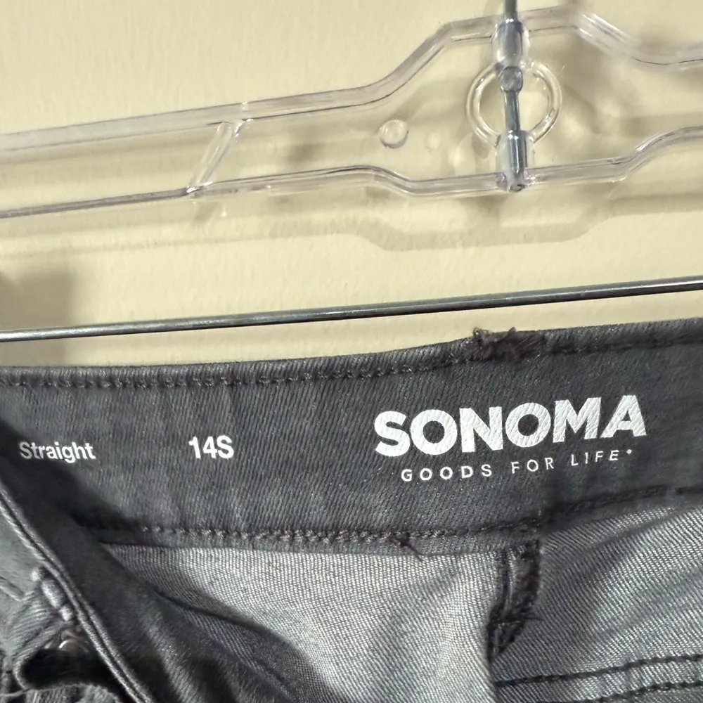 🎄Sonoma Charcoal Straight-Leg Jeans - Image 2