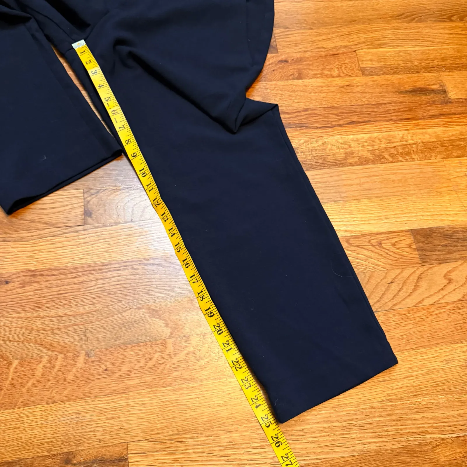 Old Navy Womens 12 Regular Blue Harper Mid Rise Slacks Work Pants Corporatecore - Image 4