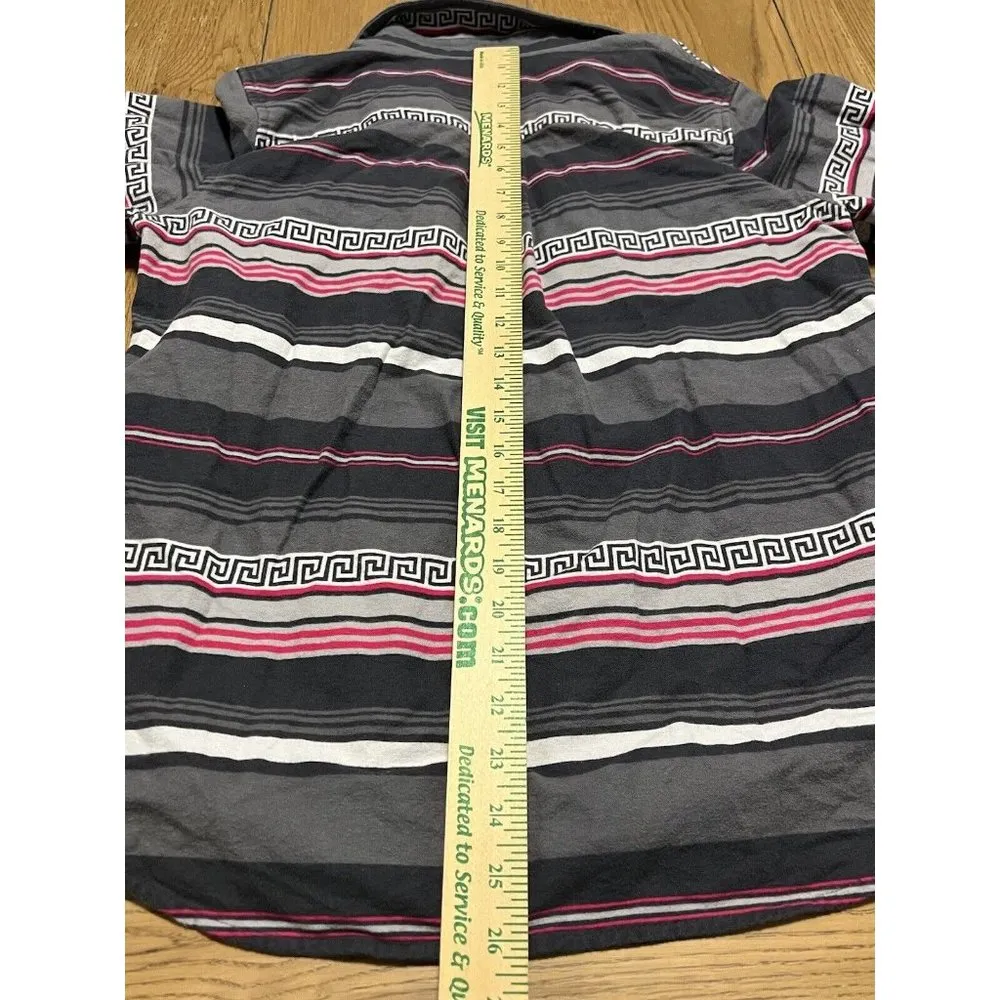 CABELAS Shirt Women Size Medium Aztec Flannel Southwestern Cowboy Western Button - Image 3