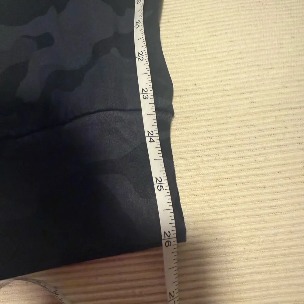 Libin Camouflage Pattern Jogger Pants with Elastic Cuffs Blue Size XS - Image 5