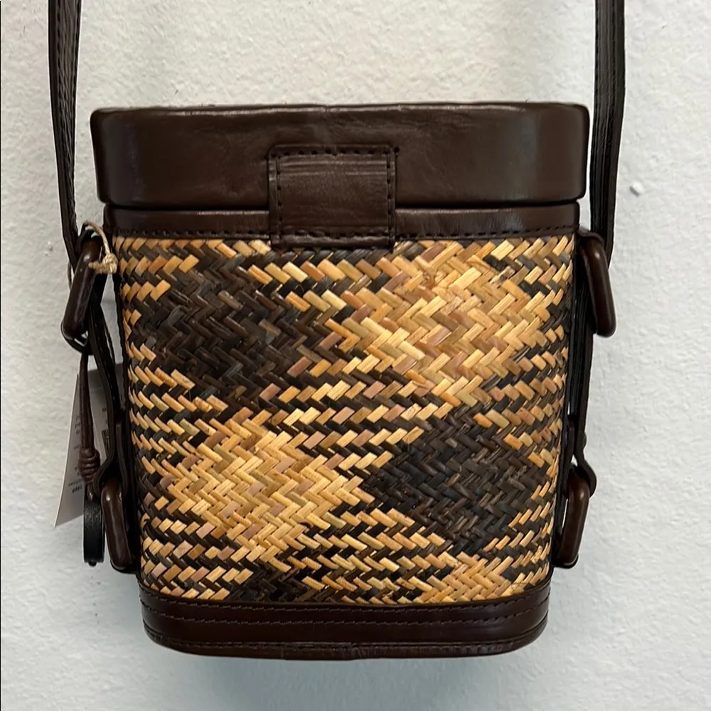 The Sak | Rattan & Leather Crossbody Bag ✨ - Image 4