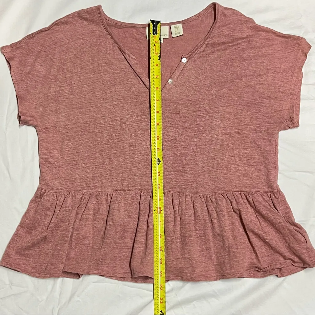 Cynthia Rowley Linen Top - Image 5