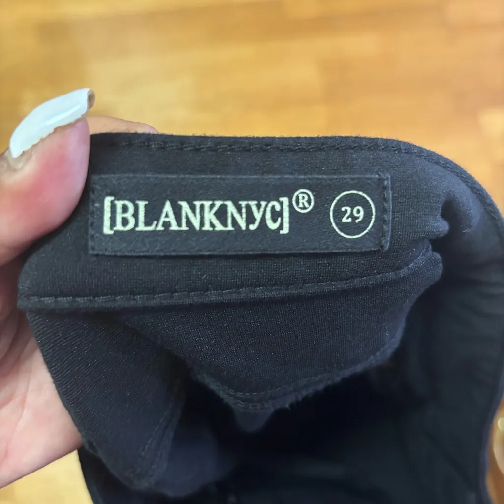 BlankNYC Ponte Preppy Quiet Luxury Minimalist Career Front Slit Maxi Skirt 29 - Image 7