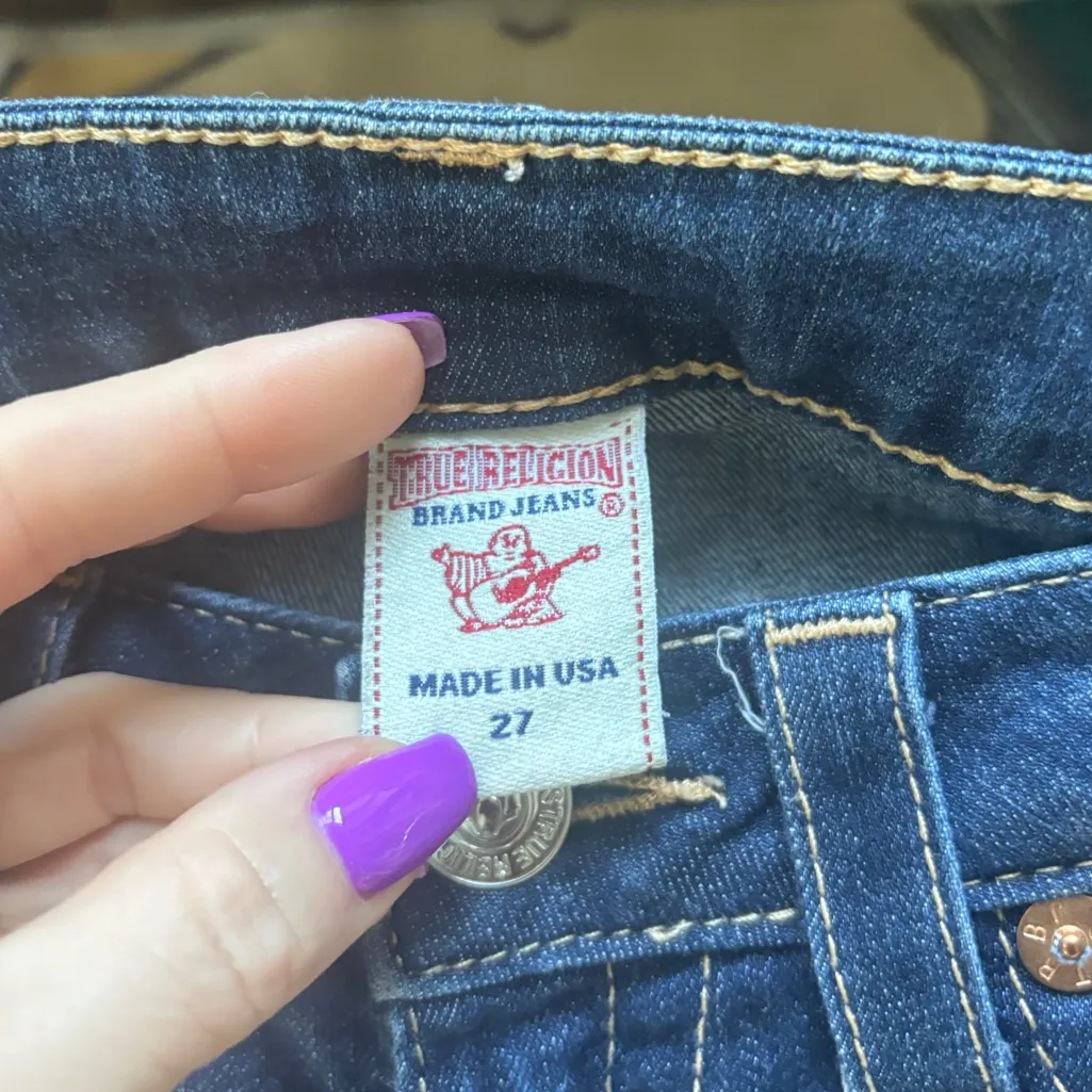 True Religion World Tour Y2K Low Rise Skinny Jeans 27 layered staple minimalist‎ - Image 7