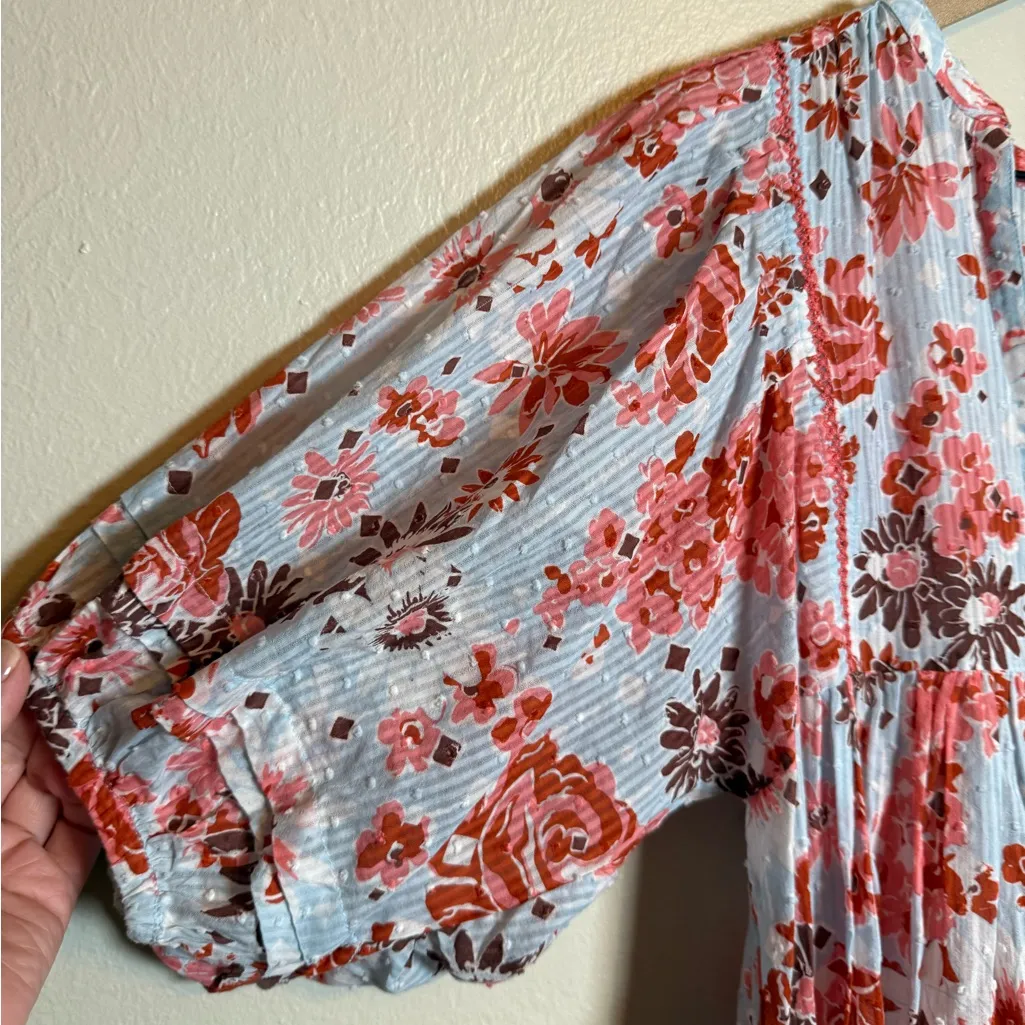 Poupette St Barth‎ Aria Stripe Mini Dress in Blue 90 ’s - Image 4