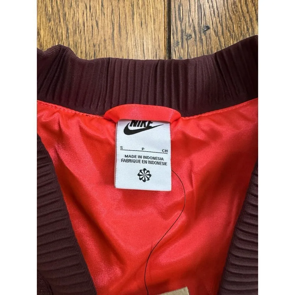 Nike Naomi Osaka Sustainable Materials Woven Jacquard Jacket Crimson Size Small - Image 7