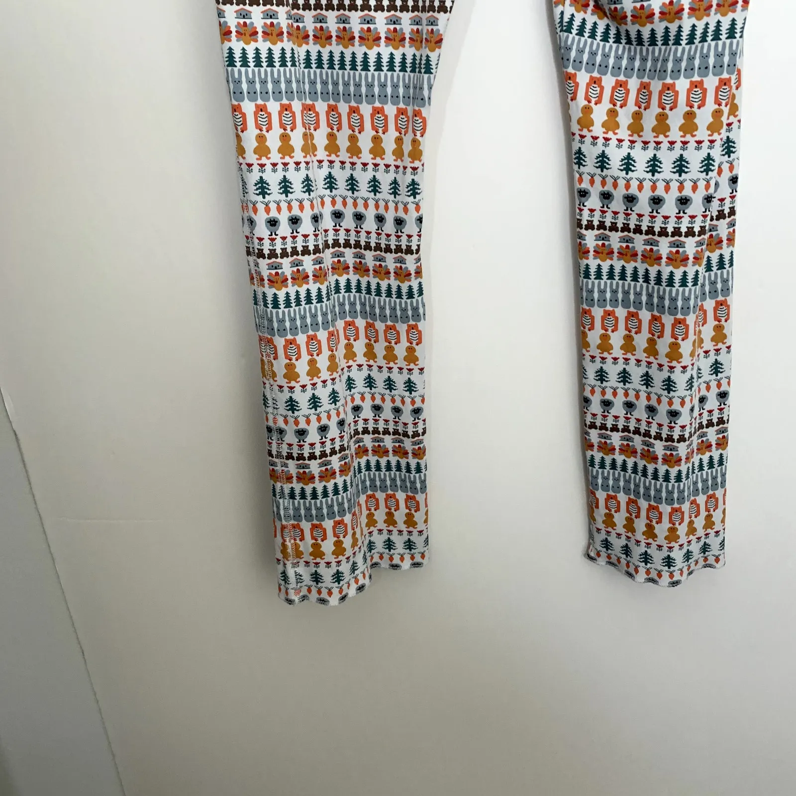 Roller Rabbit Bands Weave Pajamas Womens Large Creature Print - Image 8