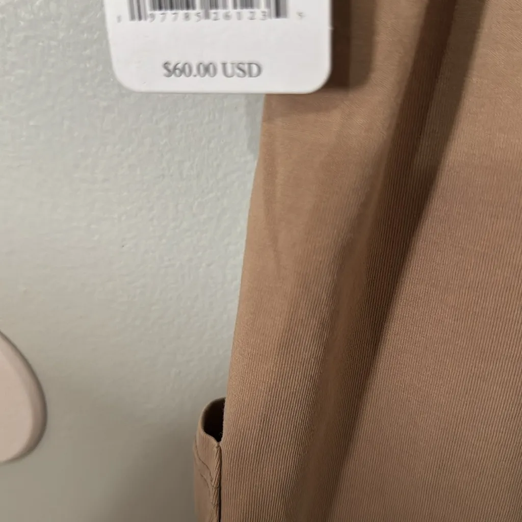 Free People Movement Hot Shot Tee Romper XS,Small, Medium or Large Tan - Image 7