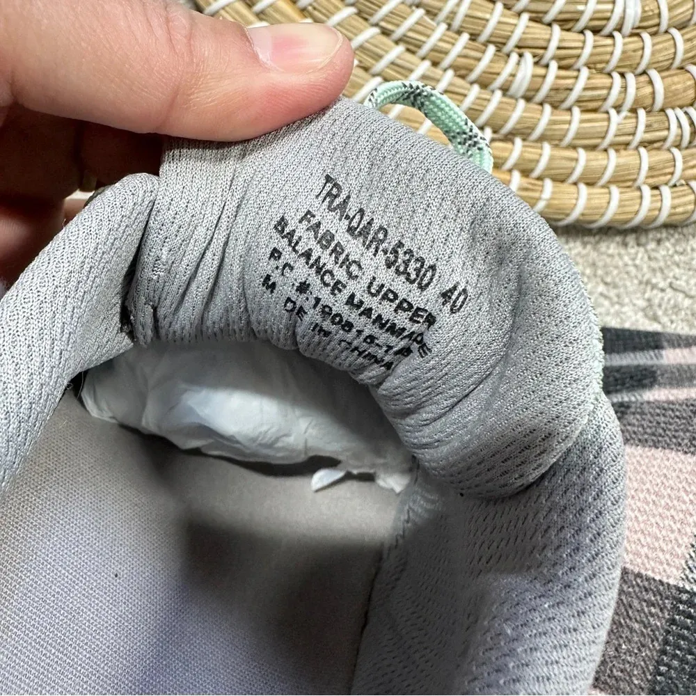 Traq by Alegria Qarma Mint Dew Sneakers Lace Up Athletic Shoes Size 40/US 9.5 White - Image 14