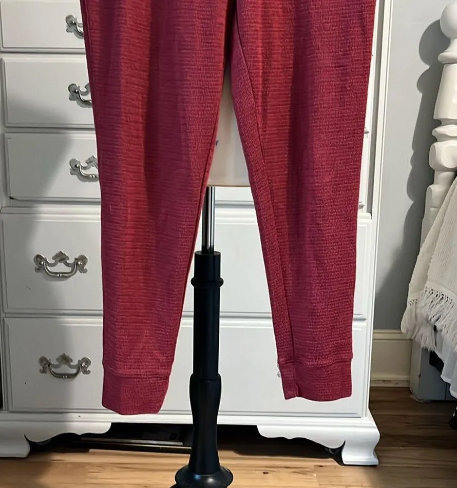 Freshman Sweatpants Lightweight Stretchy Knit Womens Medium Runs Small Athletic - Image 4