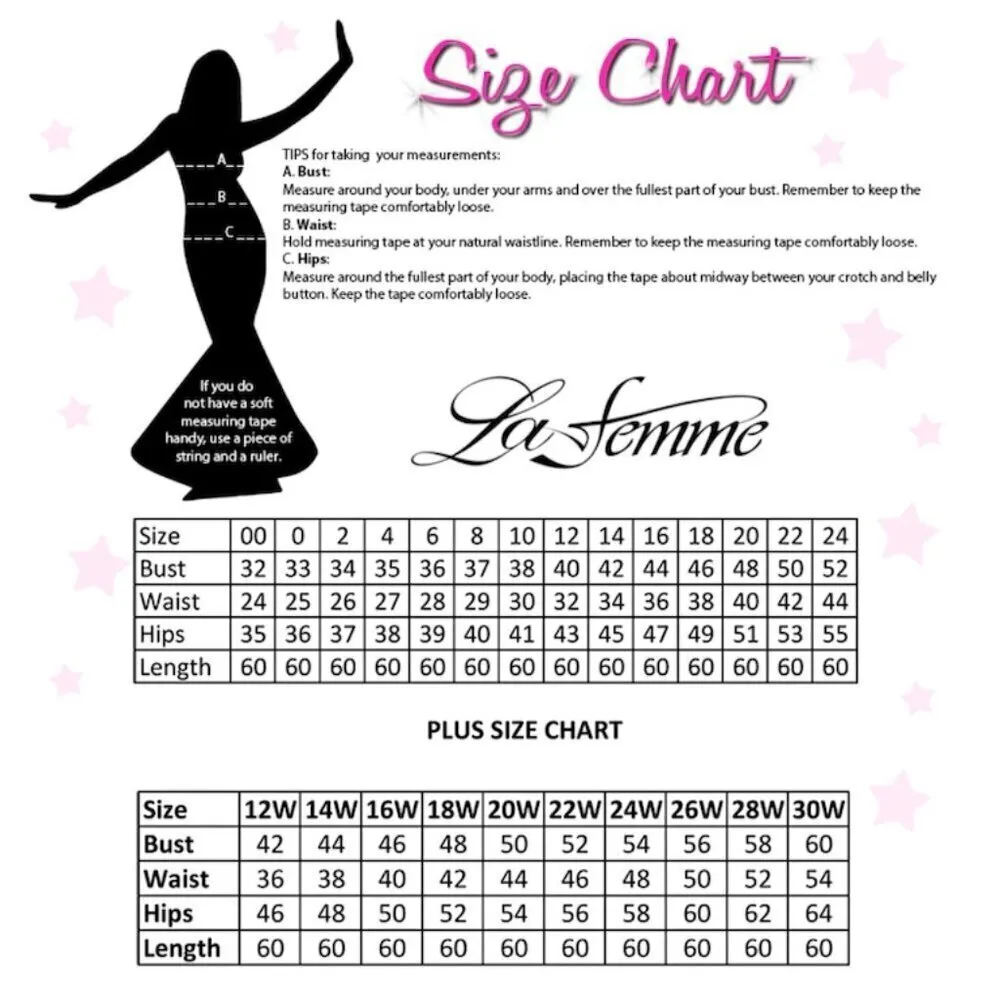 LA FEMME Strappy Back Jersey Gown in Hot Pink Size US 8 - Image 9