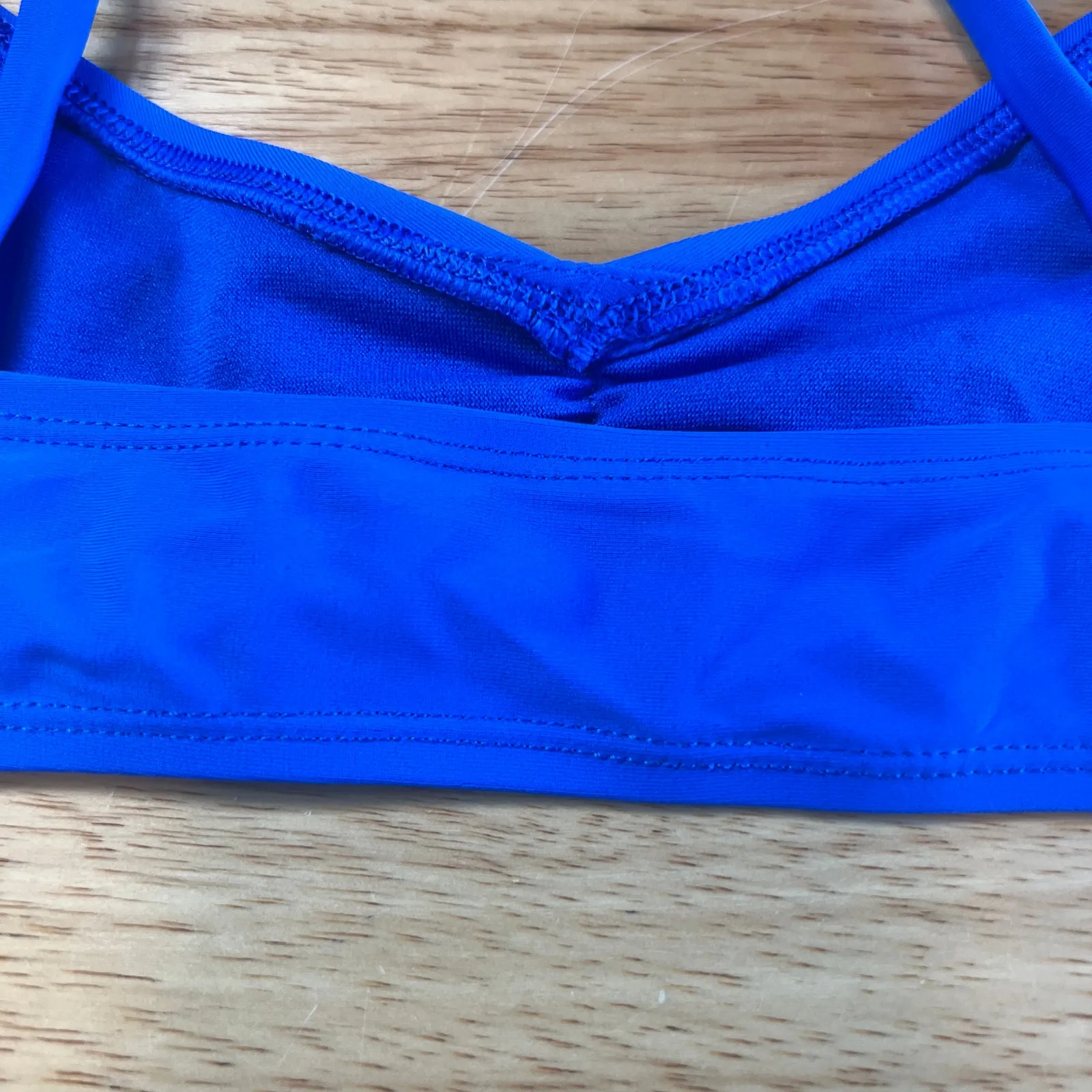 Xhilaration Juniors' Cobalt Blue Bralette Bikini Top - Size Medium - NWT - Image 6
