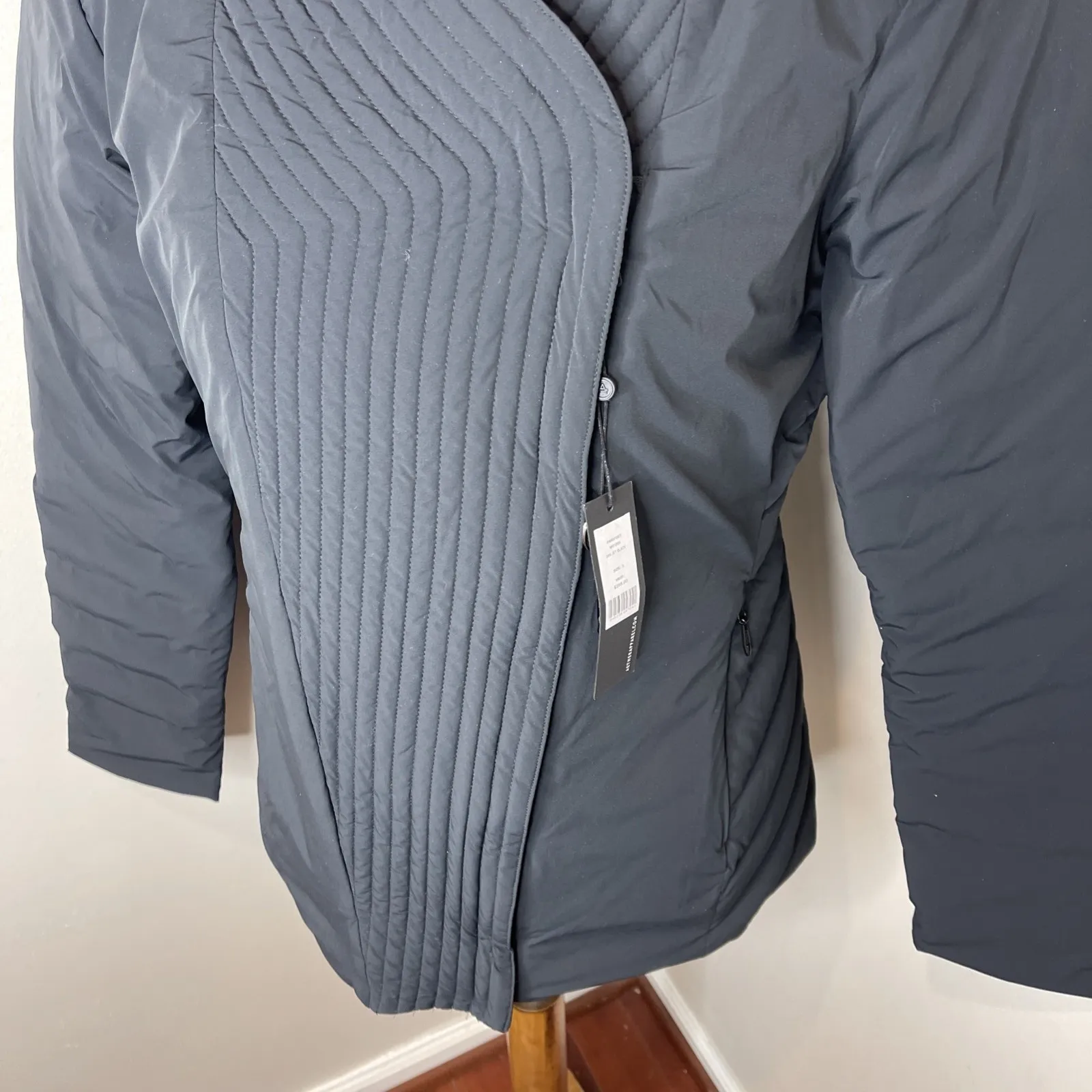 New Aether Appearal‎ Passport Jacket in Jet Black Sz 3 Medium - Image 8