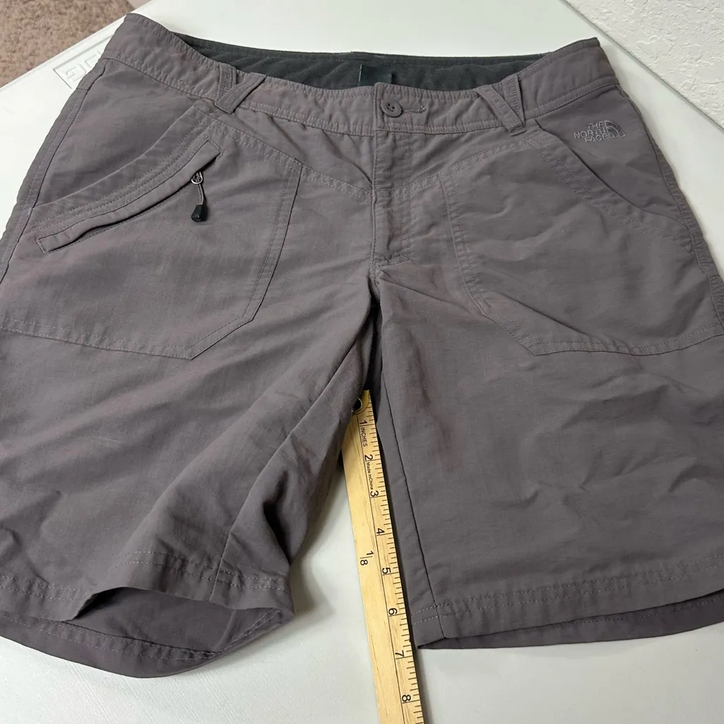 The North Face Horizon Sunnyside Cargo Hiking Outdoor Shorts 7” Gray Size 12 - Image 10