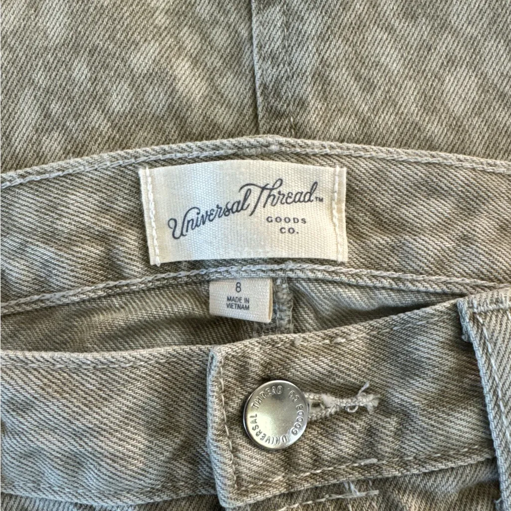 Universal‎ Thread Cream & Tan Patterned Maxi Skirt - Image 5