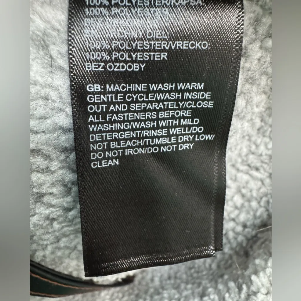 THE NORTH FACE Hoodie Women's Medium Gray Heather Pullover Half Zip - Image 8