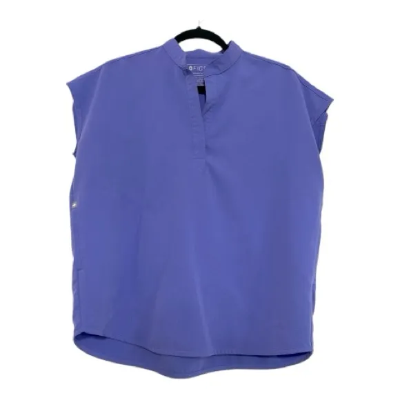 Figs Limited Edition Blueberry Rafaela Scrub Top - Image 3