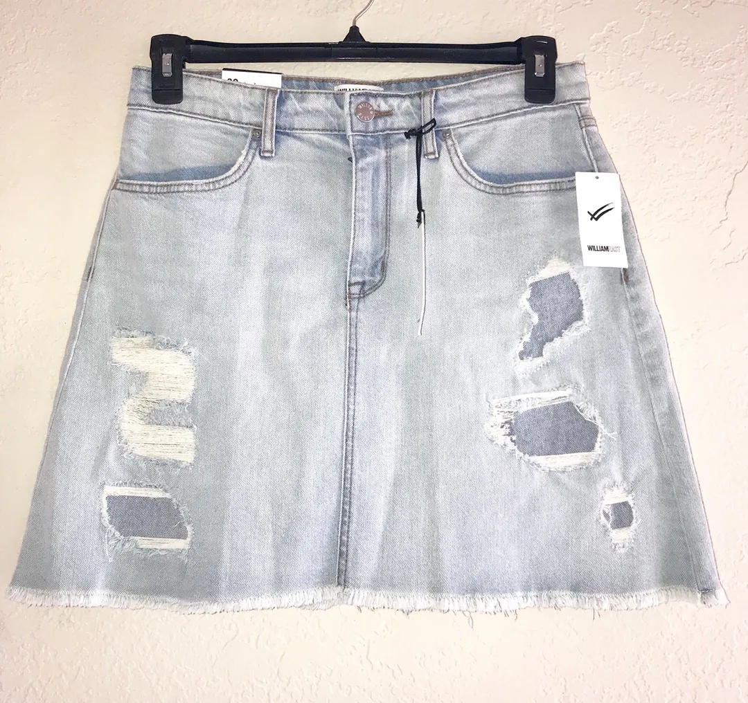 William Rast Denim Skirt - Image 3