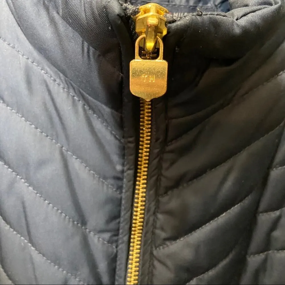 Tommy Hilfiger Quilted Puffer Jacket Barn Jacket M - Image 2