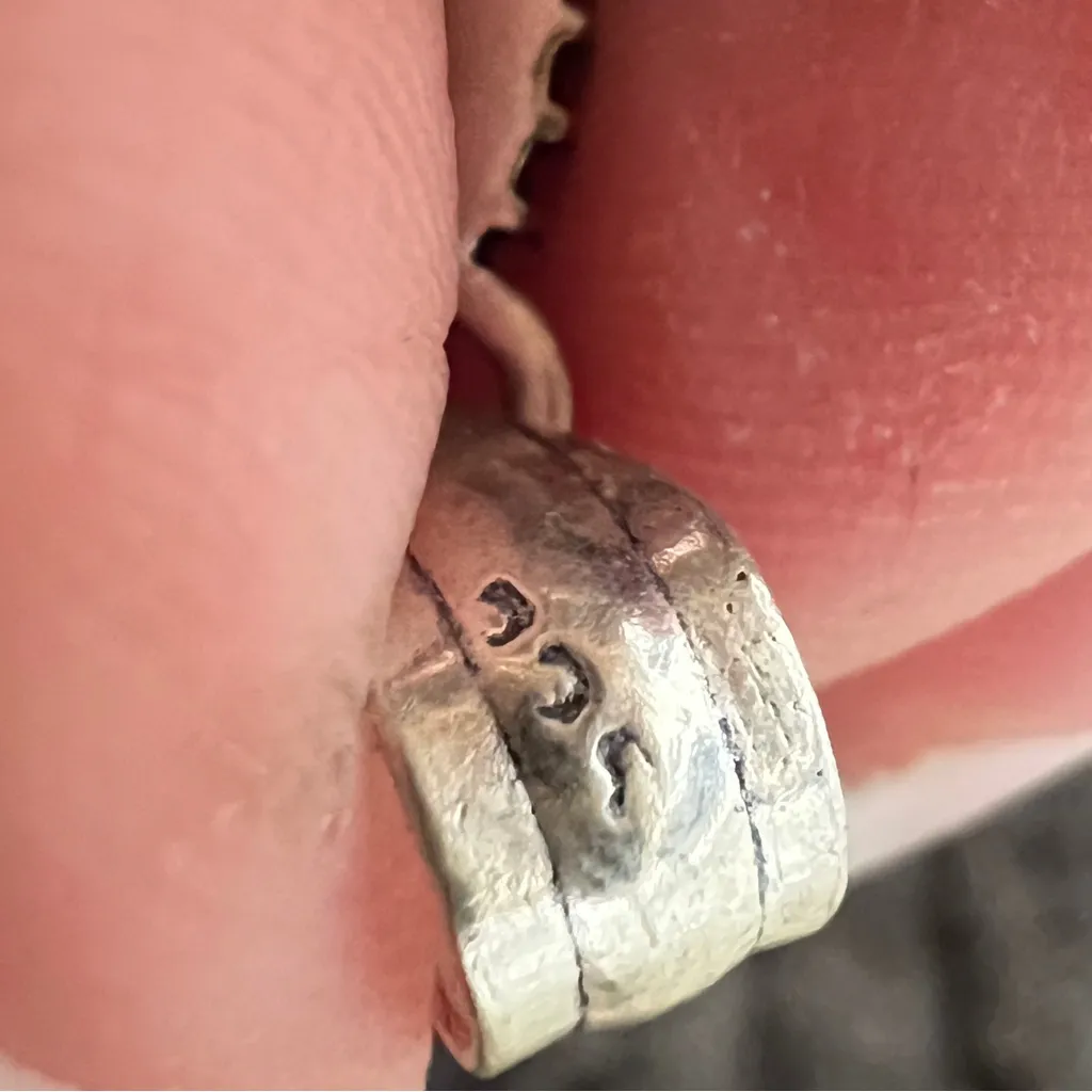 925 Sterling Silver Coral Gemstone Cross Necklace Womens Jewelry - Image 8