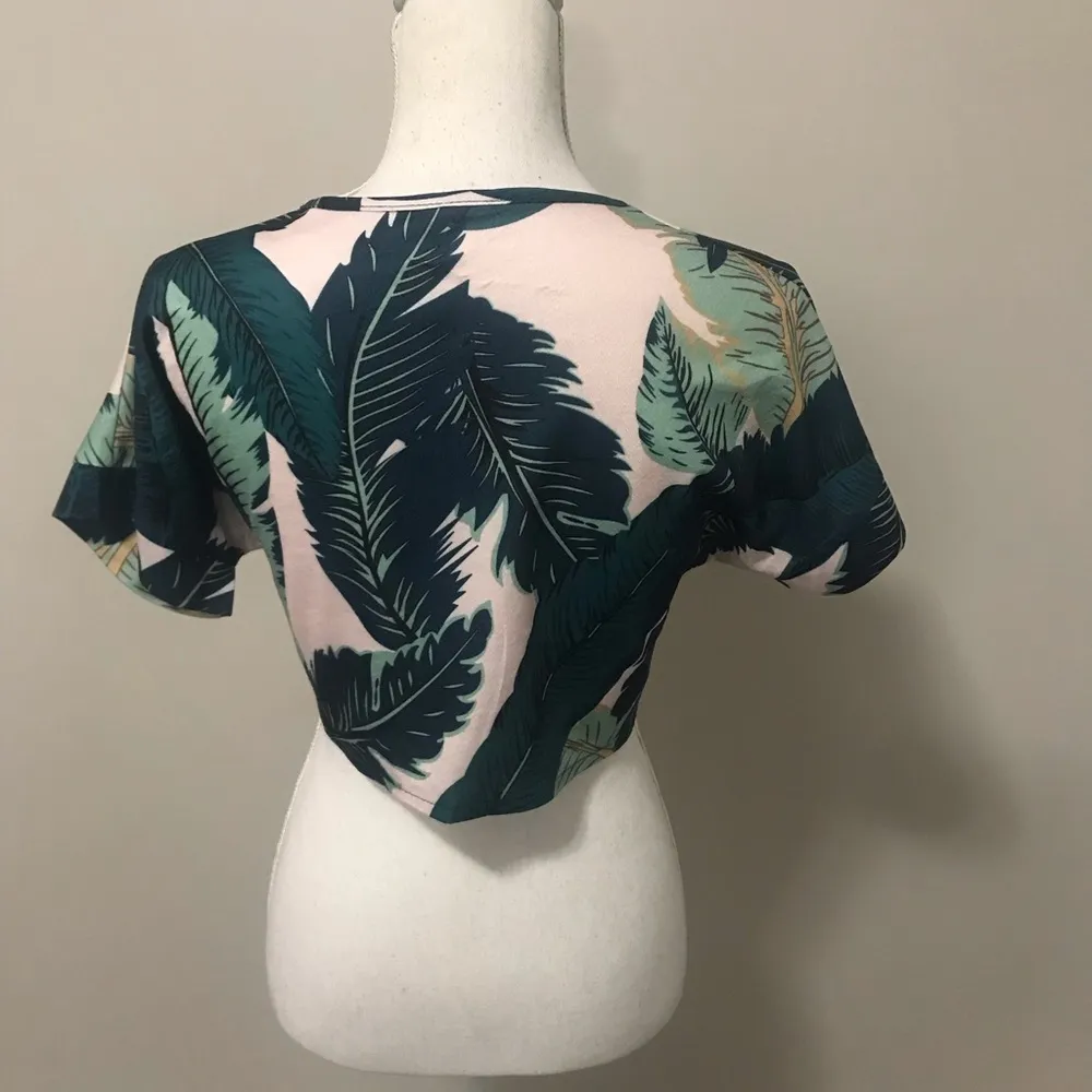 Botanical cropped summer pants set - Image 8