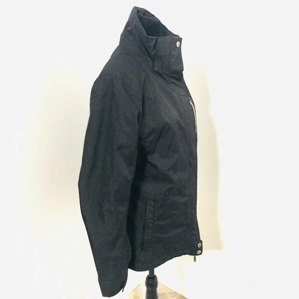 COLUMBIA Black Nylon Omni Shield Rain Jacket Windbreaker No Hood Women's Small - Image 3
