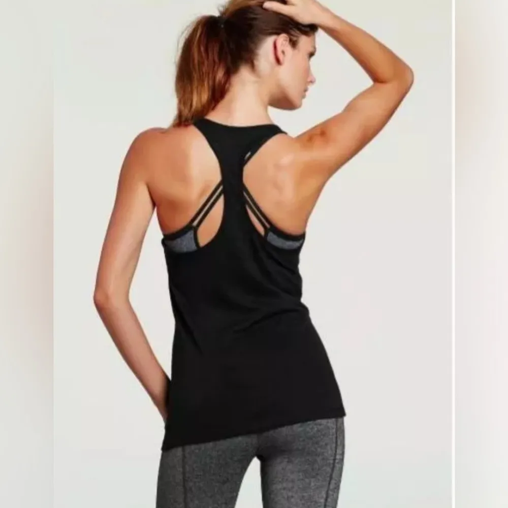 Victoria's Secret VSX Sport Earn Your Wings Racerback Tank Top Size Small - Image 3