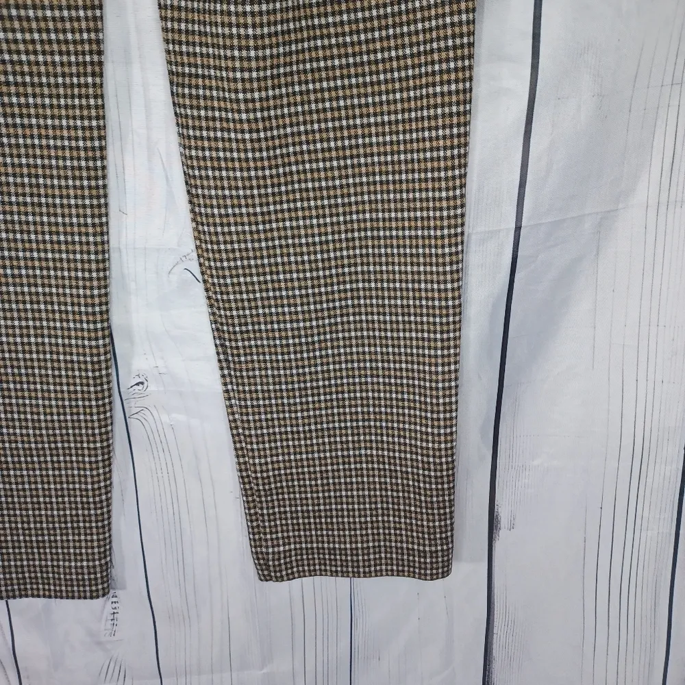 J.Jill Pointe Slim Leg Pull On Brown Houndstooth Pants Size undefined - Image 11