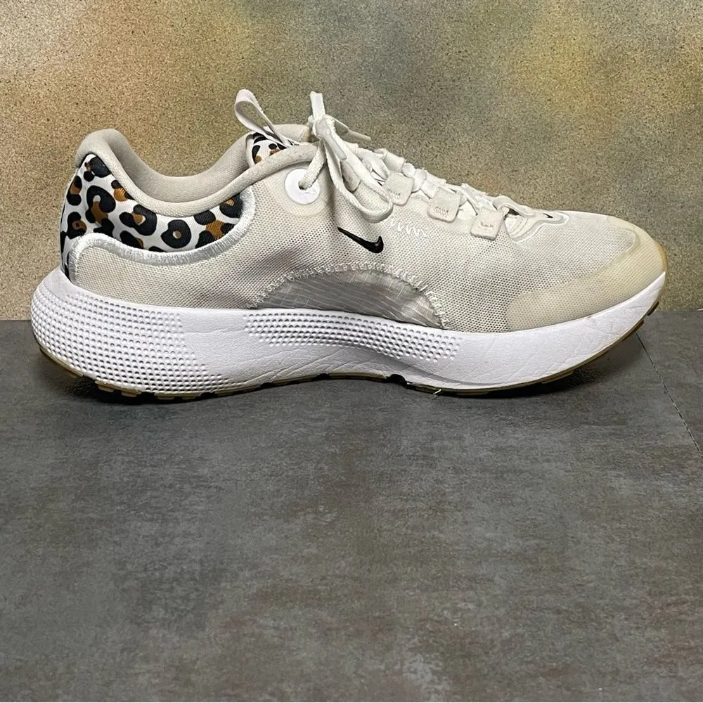 Nike React Escape Run White Leopard Women's Running Shoes Size 7M - Image 9