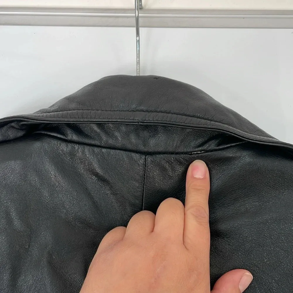 Maxima Wilsons Vintage 100% Leather Jacket Size Large - Image 6