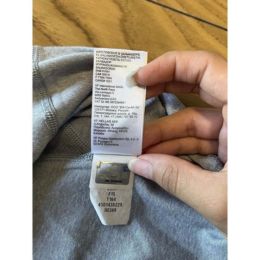 The North Face Women Short Sleeve Tee Shirt Flashory Athletic Size Medium Preppy - Image 11