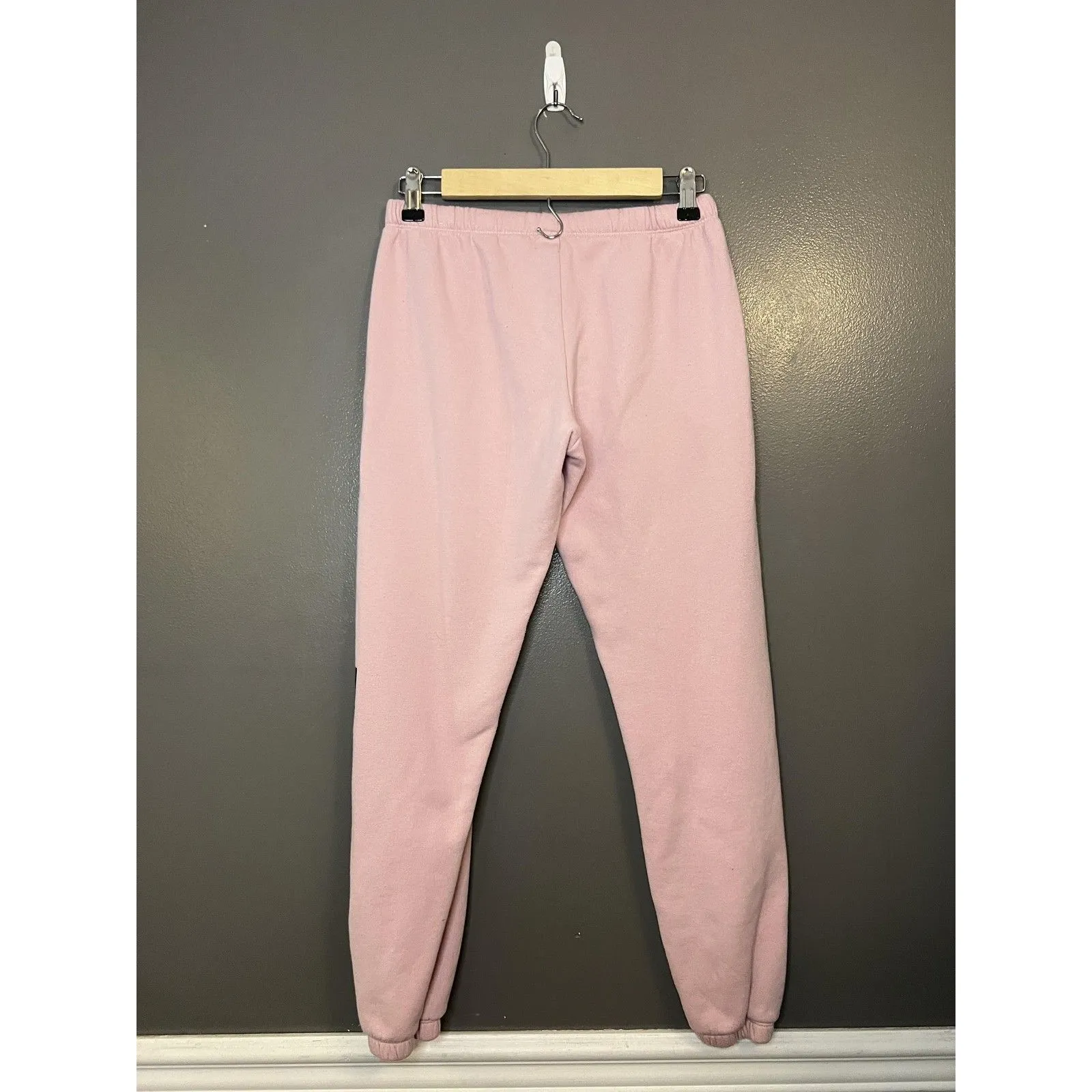 PINK Victoria's Secret Tracksuit Womens XS Pink Fleece Hoodie Sweatpants Set - Image 12