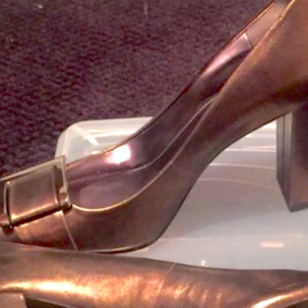 Calvin Klein Bronze Heels - Image 5