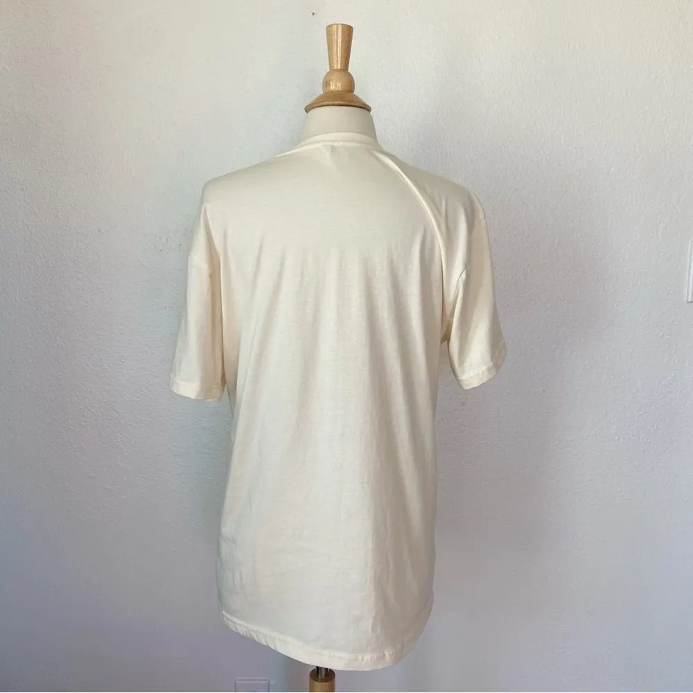 Cream & Pink Short Sleeve Crew Neck Let’s Go Girls T-Shirt - Image 4