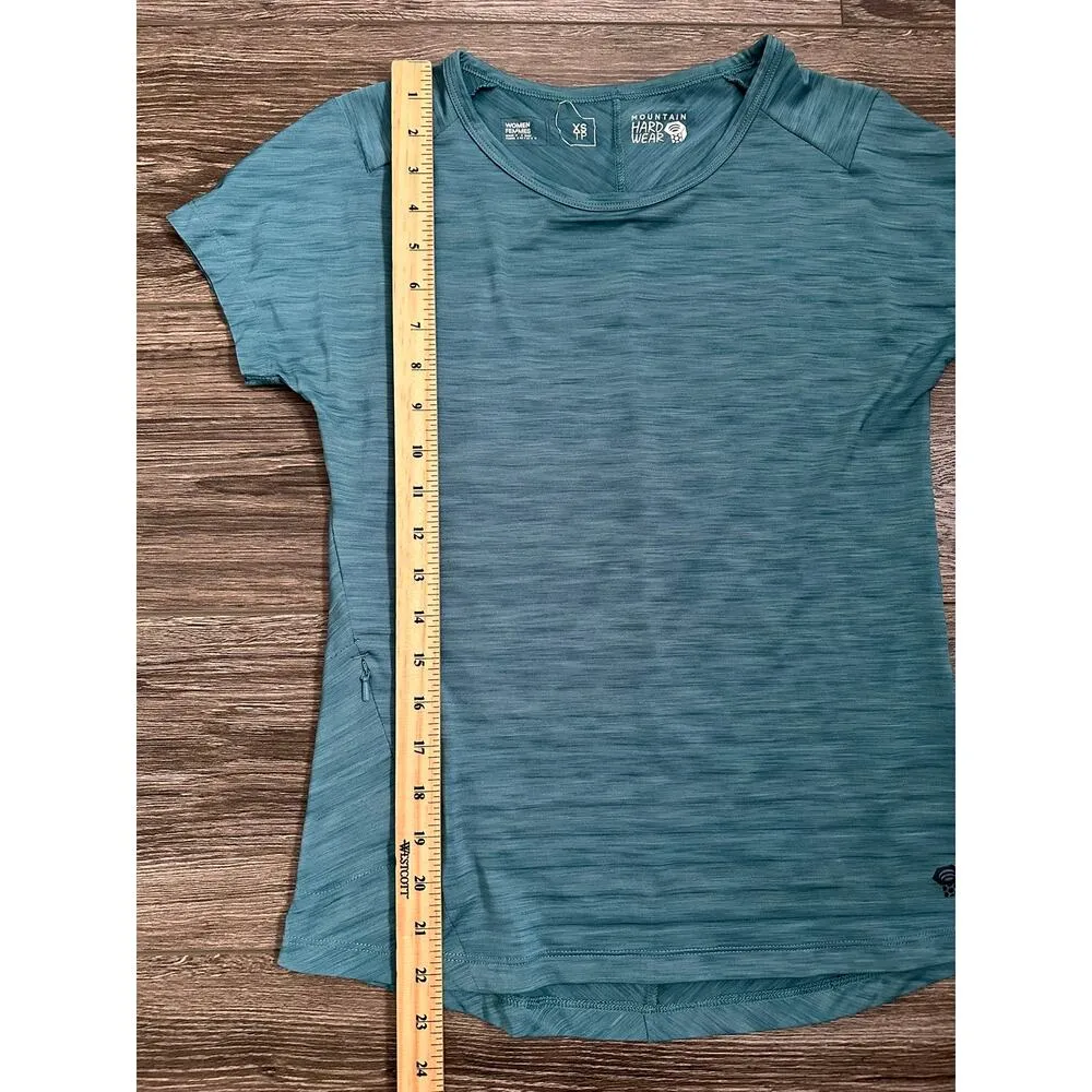 Mountain Hardwear Womens Mighty Stripe Short Sleeve T-Shirt XS - Image 2