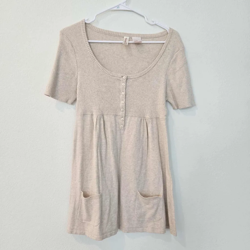 Y2K Babydoll boho blouse with pockets size XL - Image 6