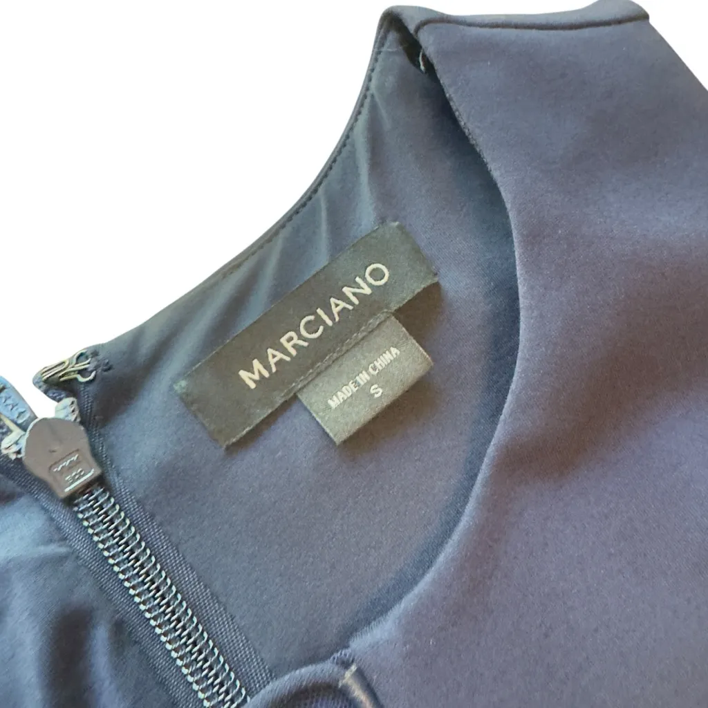 Guess by Marciano Brigetta Sea Blue Lace-Up Bodice Jumpsuit Sz S NWT Elegant Fit - Image 4