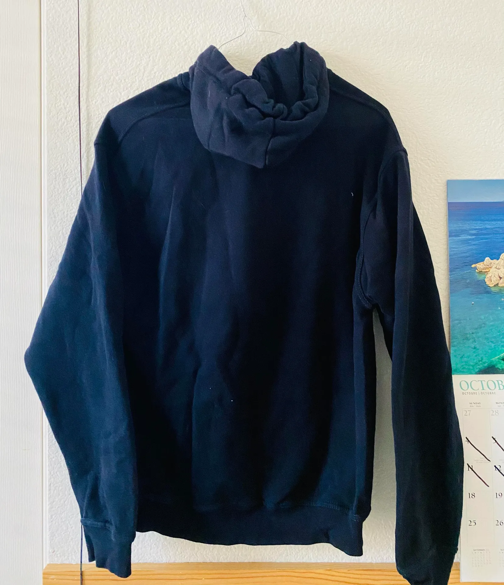 Hoodie Blue Size L - Image 2