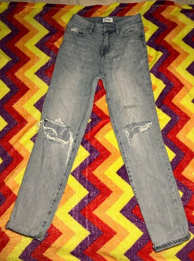 Pistola Presley high rise relaxed jeans - Image 4