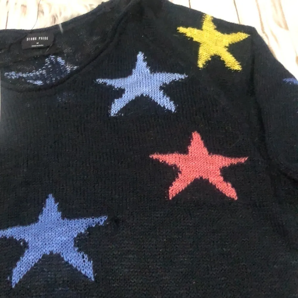 Blank Paige Star Sweater size M NWT - Image 5