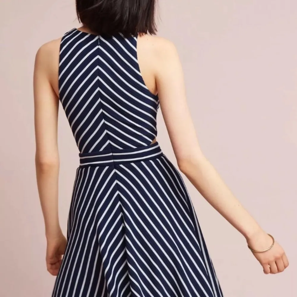 Anthropologie Hutch Kinsley Blue Dress Large XL New NWT HTF GORGEOUS Sleeveless - Image 2