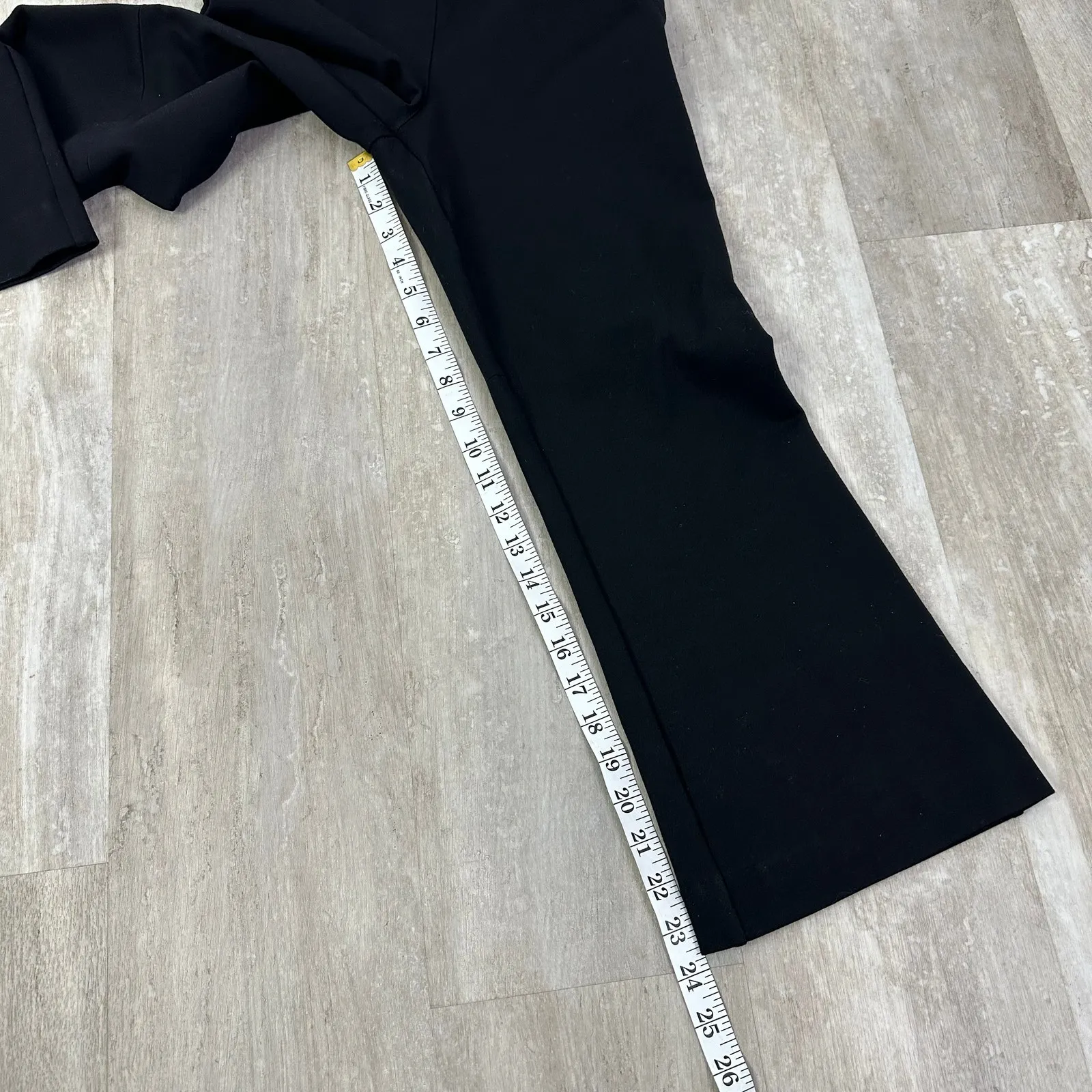 SPANX The Perfect Fit Ponte Kick Flare Pant - 20386Q - Black - Small Petite - Image 3