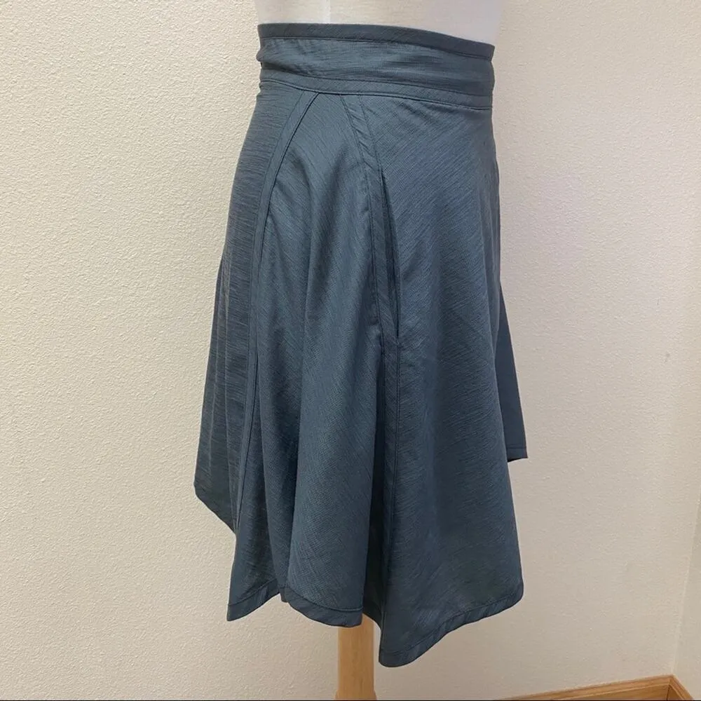 BCBGeneration Wrap Skirt in Dark Green Size 2 - Image 2