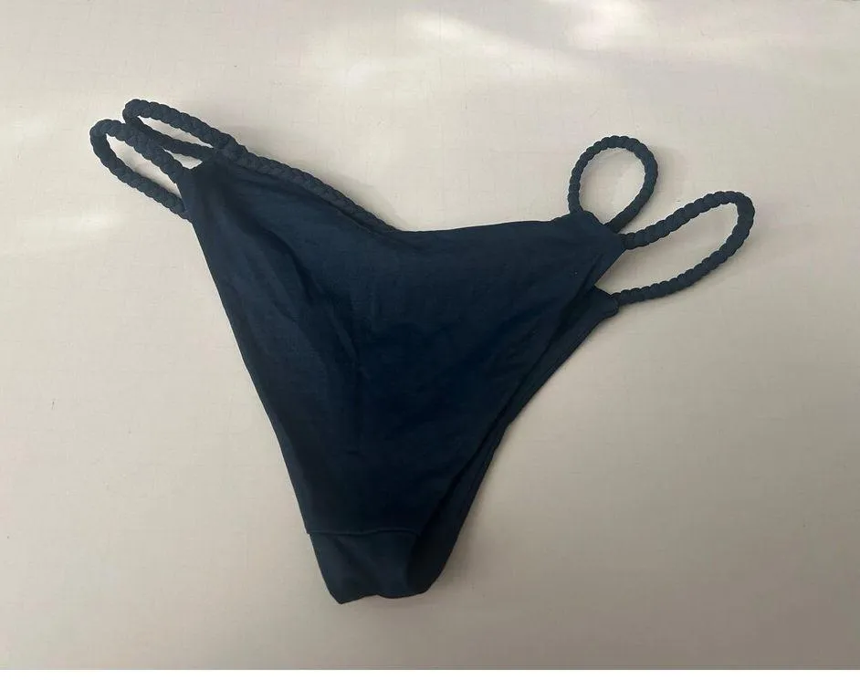 Frankie’s Bikinis Mimi Bikini bottoms, braided side straps M - Image 2