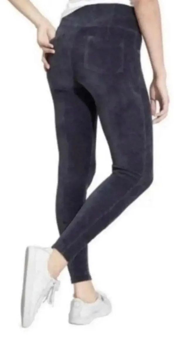 Athleta Cord Metro High Waisted Leggings Women's Stretch Skinny Pants Pockets  - Image 3